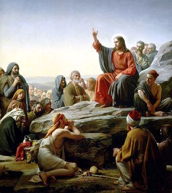 The Sermon on the Mount by Carl Heinrich Bloch (1834–1890)